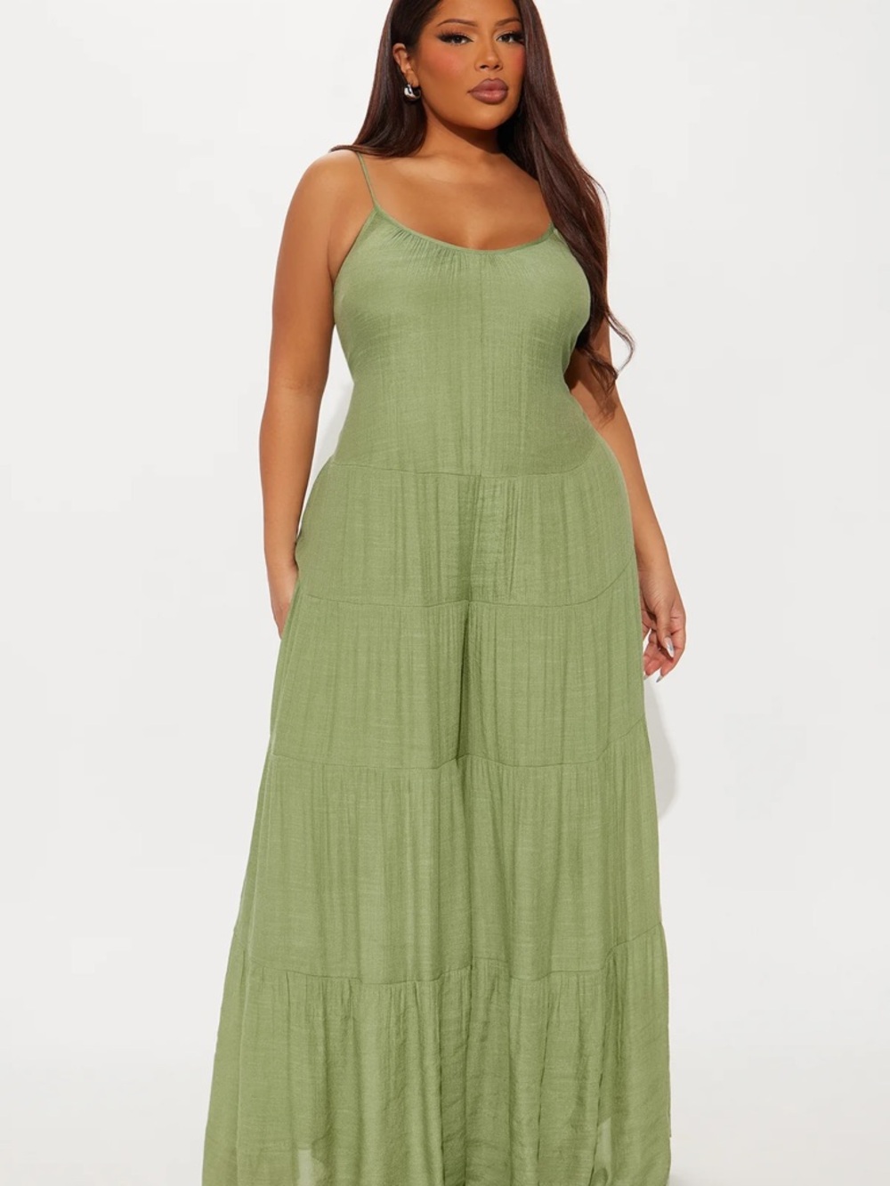 Fashion Nova Spaghetti-Strap Wide-Leg Jumpsuit